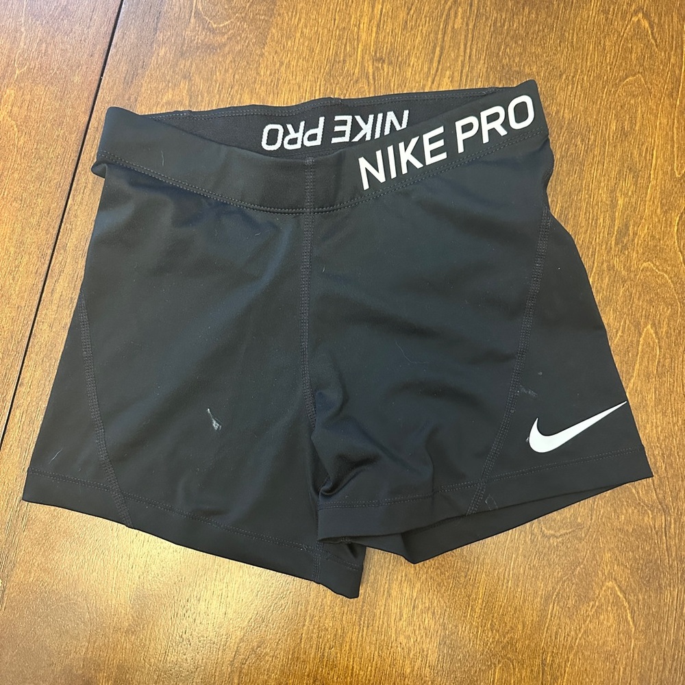 Nike Pro Women's Athletic Black Shorts